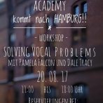 PROBLEM SOLVING VOICE WORKSHOP HAMBURG AUG. 20th DALE & PAMELA