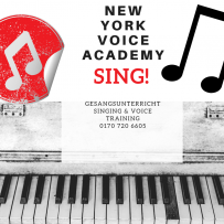 GESANGS & VOCAL TRAINING “NEW YORK VOICE ACADEMY” DÜSSELDORF