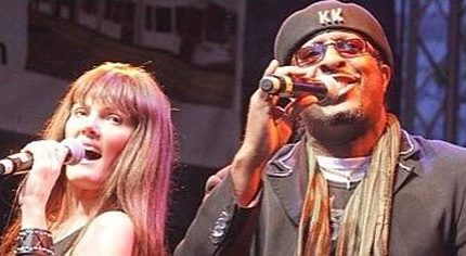 Pamela Falcon & Kenneth King at the 37. Hattinger Altstadtfest