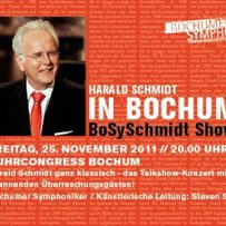 Pamela is special guest for Harald Schmidt in Bochum’s BoSy Schmidt Show!