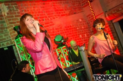 Pamela Falcon & Vanessa Ekpenyong at the Tafelsilber Open House Party