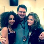 Joe Whitney (Voice Coach) with Debbie & Caro…