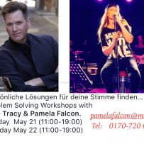 Dale Tracy and Pamela’s Gesangsworkshop in Düsseldorf on Sunday May 21 & Monday May 22…