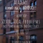 PROBLEM SOLVING VOICE WORKSHOP HAMBURG AUG. 20th DALE & PAMELA