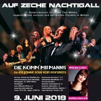 Benefit Concert in Witten For The Lions Club! With Die Komm’ Mit Mann!s 09.06.2018