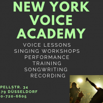 NEW YORK VOICE ACADEMY SINGING & VOICE TRAINING DÜSSELDORF