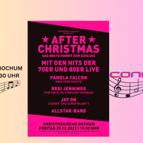 CHRISTUSKIRCHE BOCHUM 70’s & 80’s CONCERT 29.12.2023 19:30 UHR